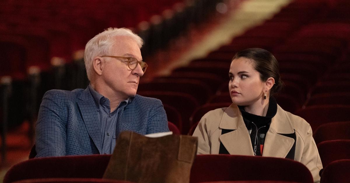 Charles and Mabel sitting in the Gooseberry Theater in 'OMITB'.