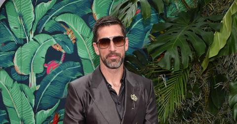 Aaron Rodgers at the 2023 Tony Awards.