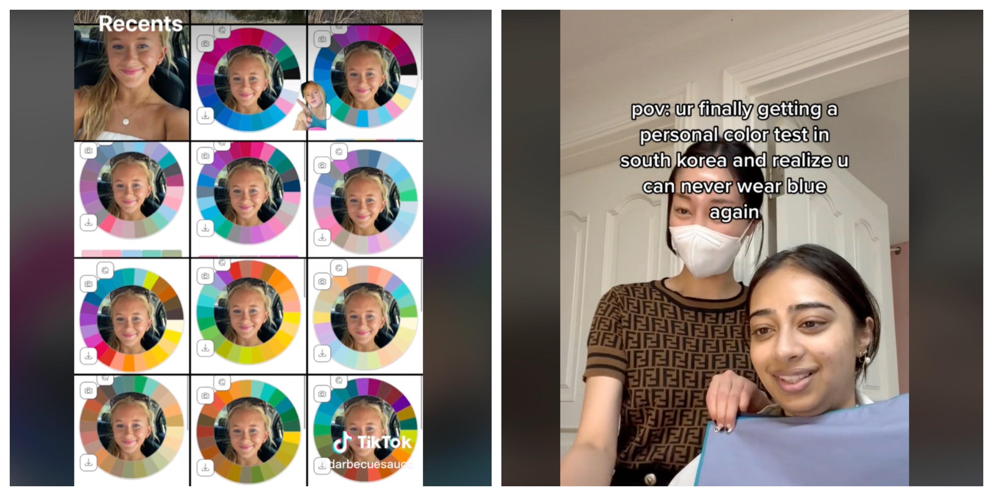 How Seasonal Color Analysis Became a TikTok Craze