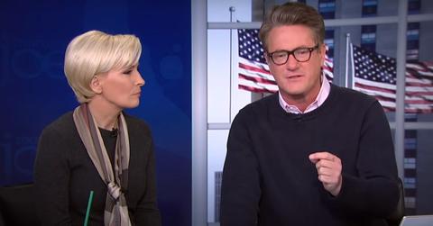 Joe Scarborough (R) and Mika Brzezinski