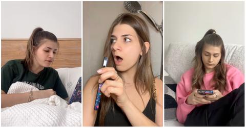 (l-r): Sydney Robinson in 'The Group Chat' series