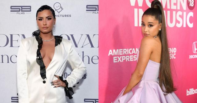 Demi Lovato and Ariana Grande