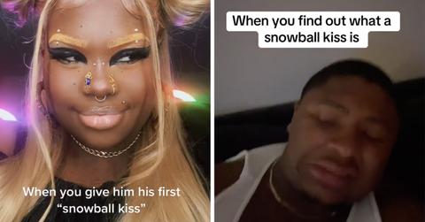 What Is the "Snowball Kiss" That TikTok Keeps Talking About?