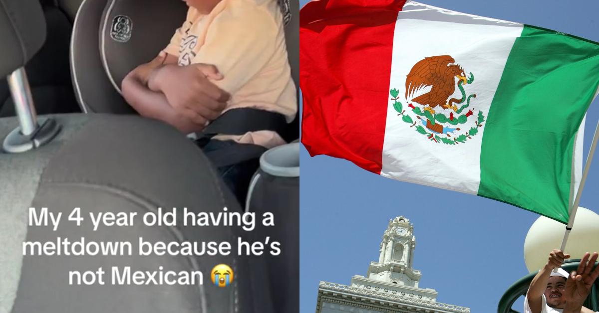 Kid Throws Adorable Tantrum Because He Wants to Be Mexican