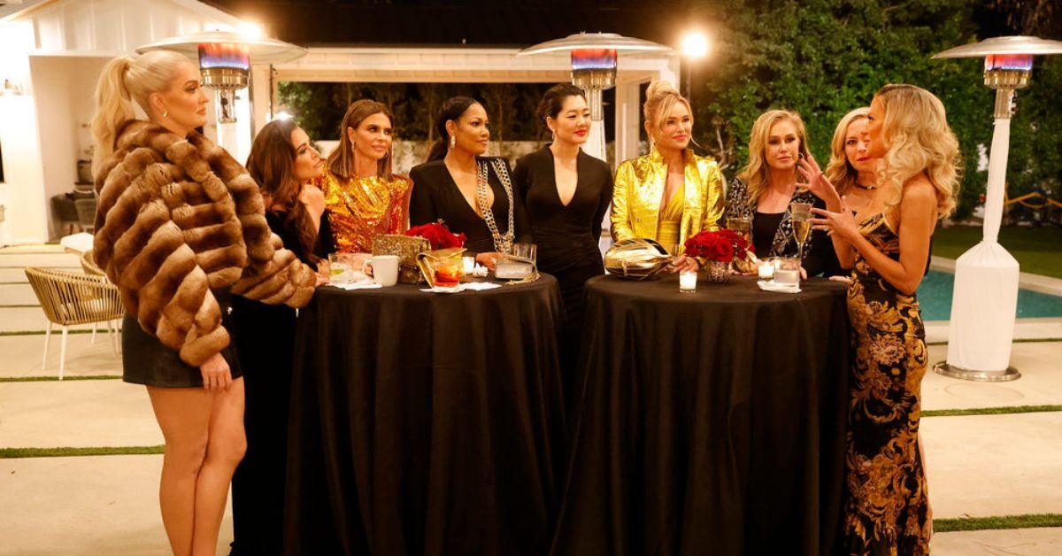 'RHOBH' Season 12 cast talking at an event.