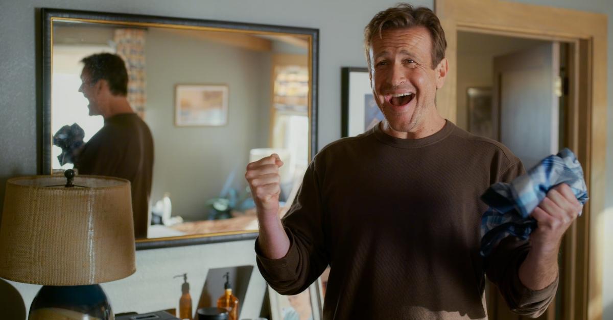 Jimmy laughing in an episode of Shrinking.