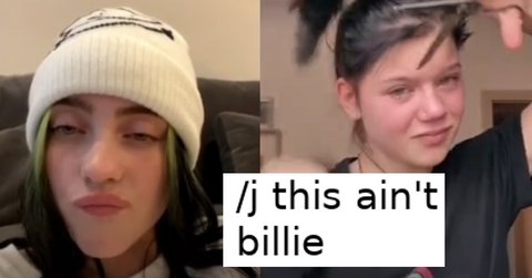 stills from TikTok videos