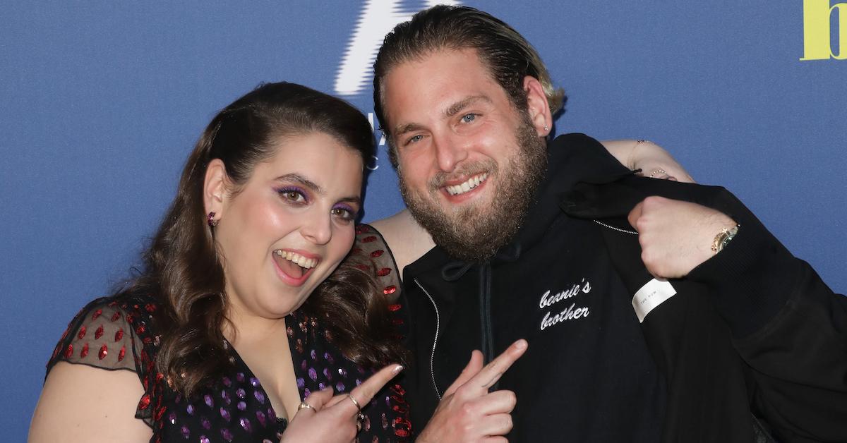 Jonah Hill with Beanie Feldstein