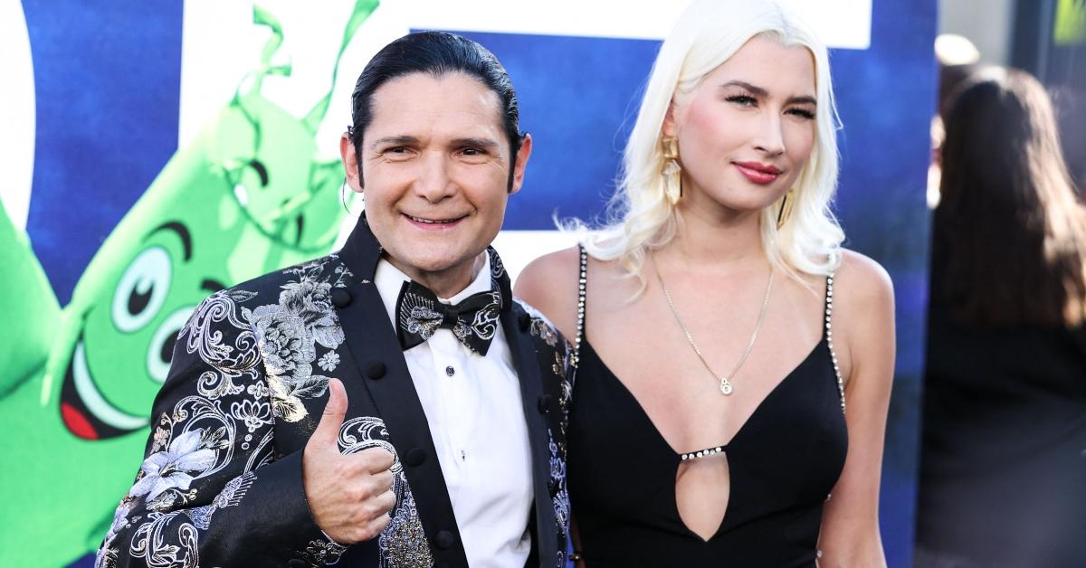 Corey Feldman and Courtney Anne Mitchell at ‘Nope’ world premiere in 2022.