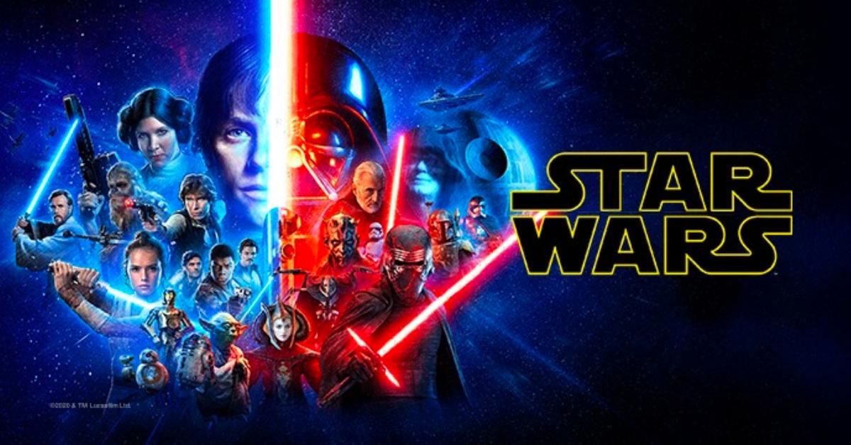 'Star Wars' banner featuring fan-favorite characters,