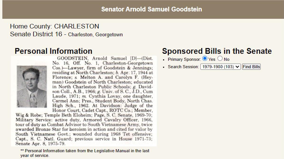 arnold goodstein politics