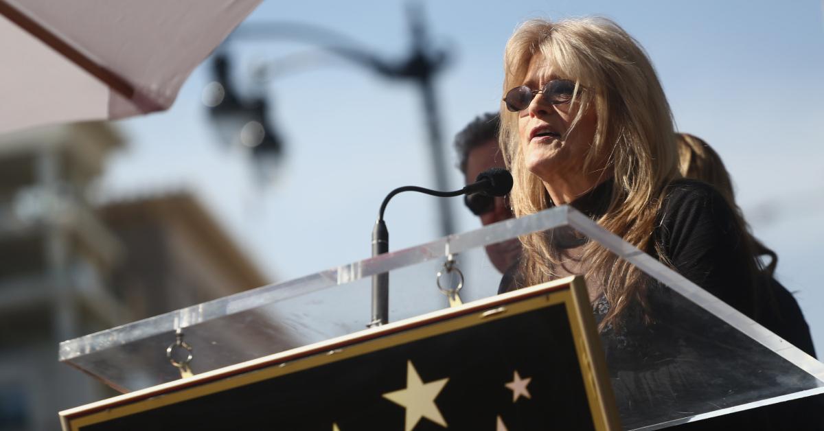 Susan Olsen attends a ceremony honoring Sid And Marty Krofft with a star on The Hollywood Walk Of Fame on Feb. 13, 2020