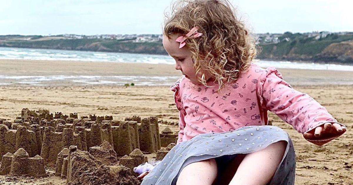Annabel Loughlin at the Beach
