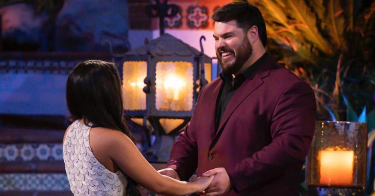 Brett Harris meeting Jenn Tran during Season 21 of 'The Bachelorette.'