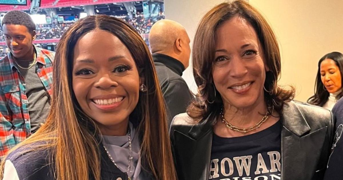 Sheila Cherfilus-McCormick and Kamala Harris