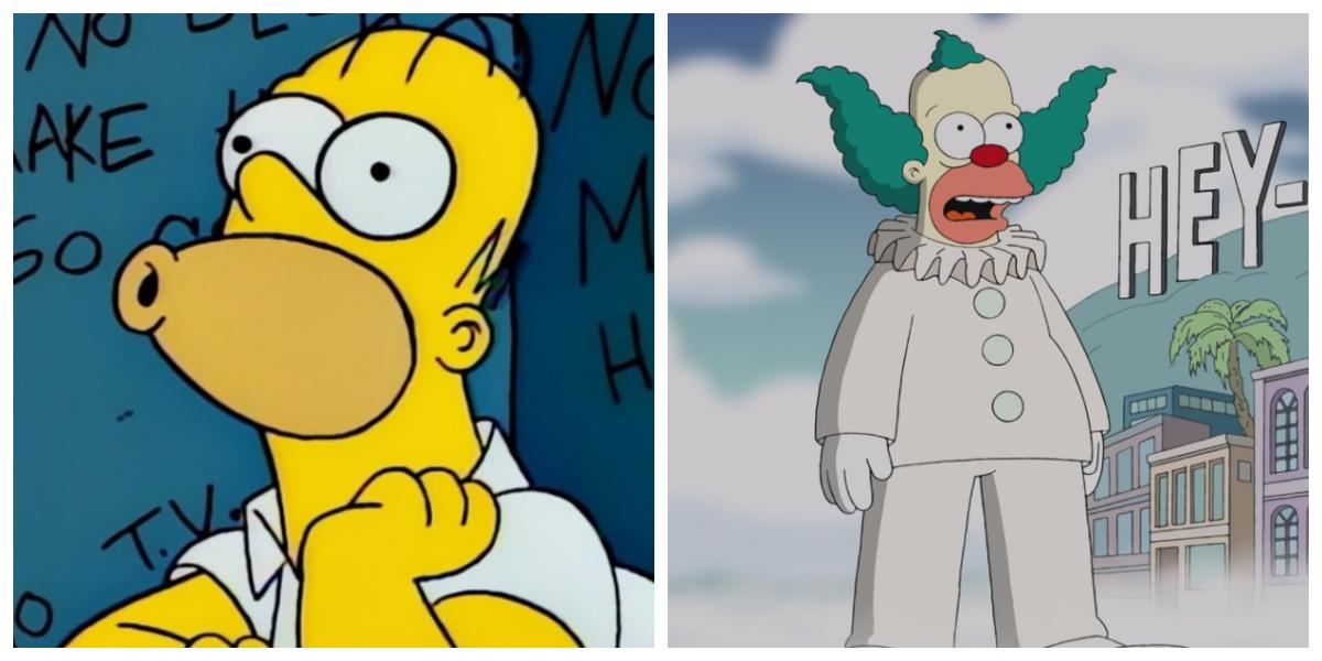 The Simpsons Made Krusty Look Like Homer On Purpose