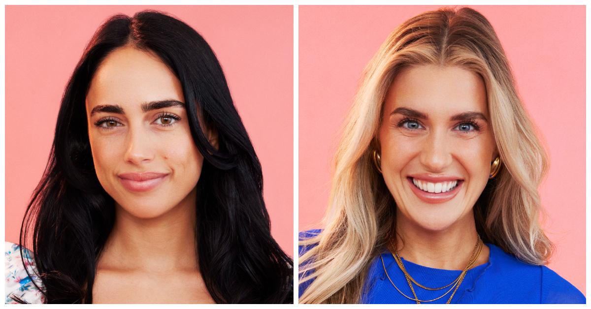 Maria Georgas and Sydney Gordon from Season 28 of 'The Bachelor.'