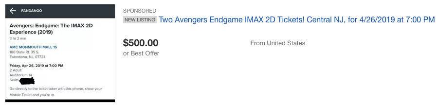 endgame ticket nj