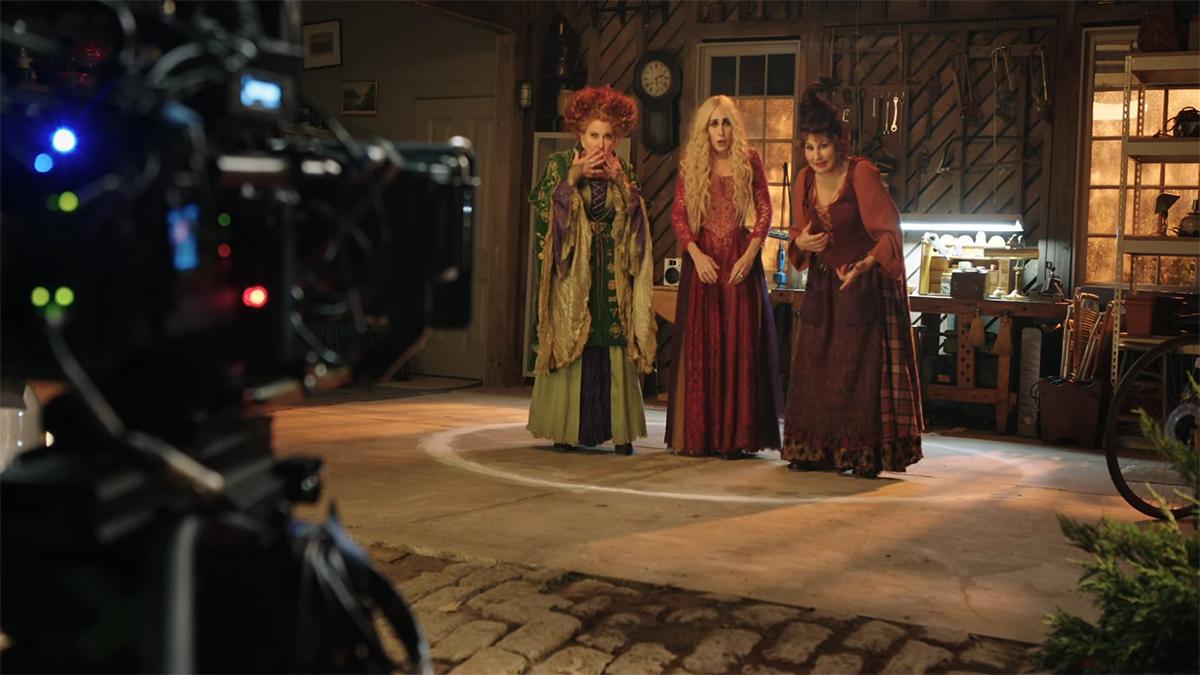 Behind the scenes of 'Hocus Pocus 2'