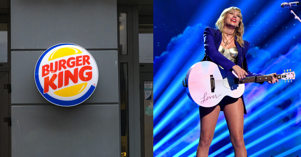 burger king and taylor swift