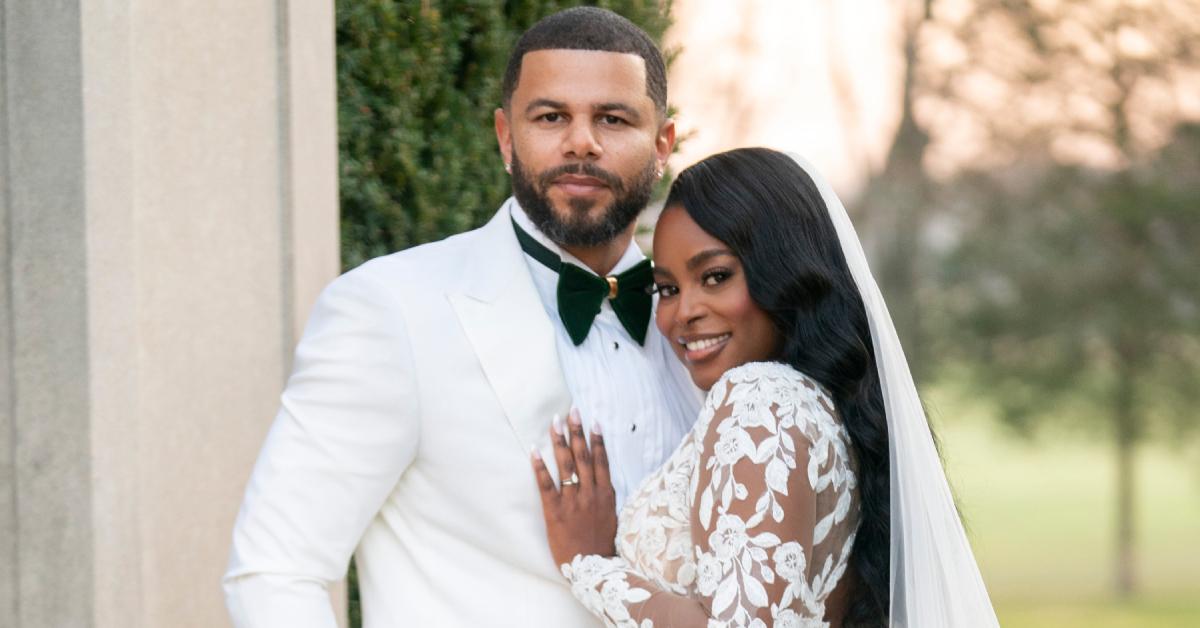 Ashley Adionser and Tyler Francis on their wedding day.