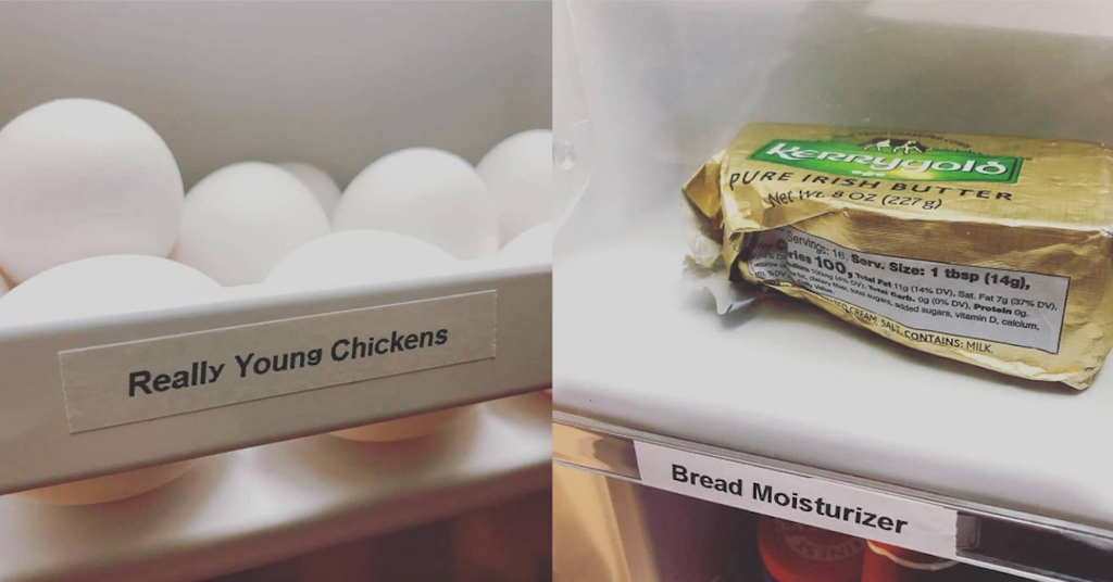 Woman Receives Label Maker, Makes Best Labels Ever