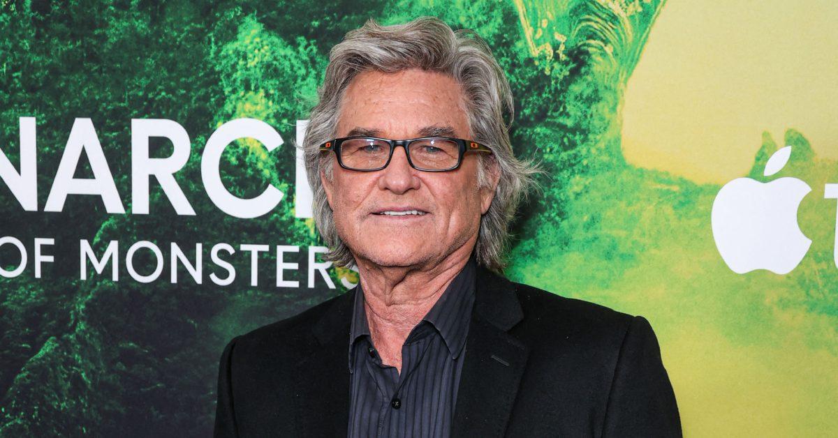 Kurt Russell at an Apple show premiere.