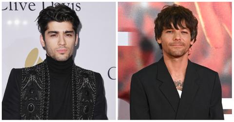 Zayn Malik and Louis Tomlinson