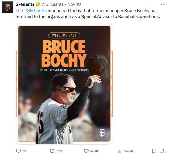 bruce bochy