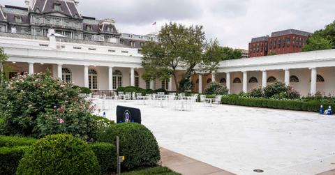 There's a Reason Why Trump Paved Over the Rose Garden