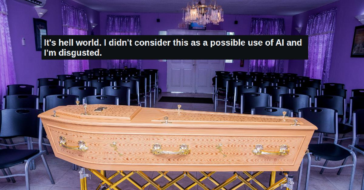 “I’m Disgusted” — Funeral Home’s AI Song Angers Surviving Friend