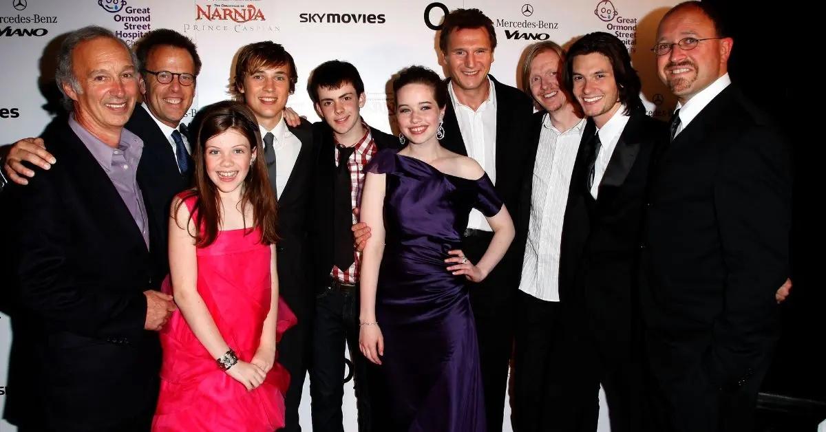 'The Chronicles of Narnia' cast then