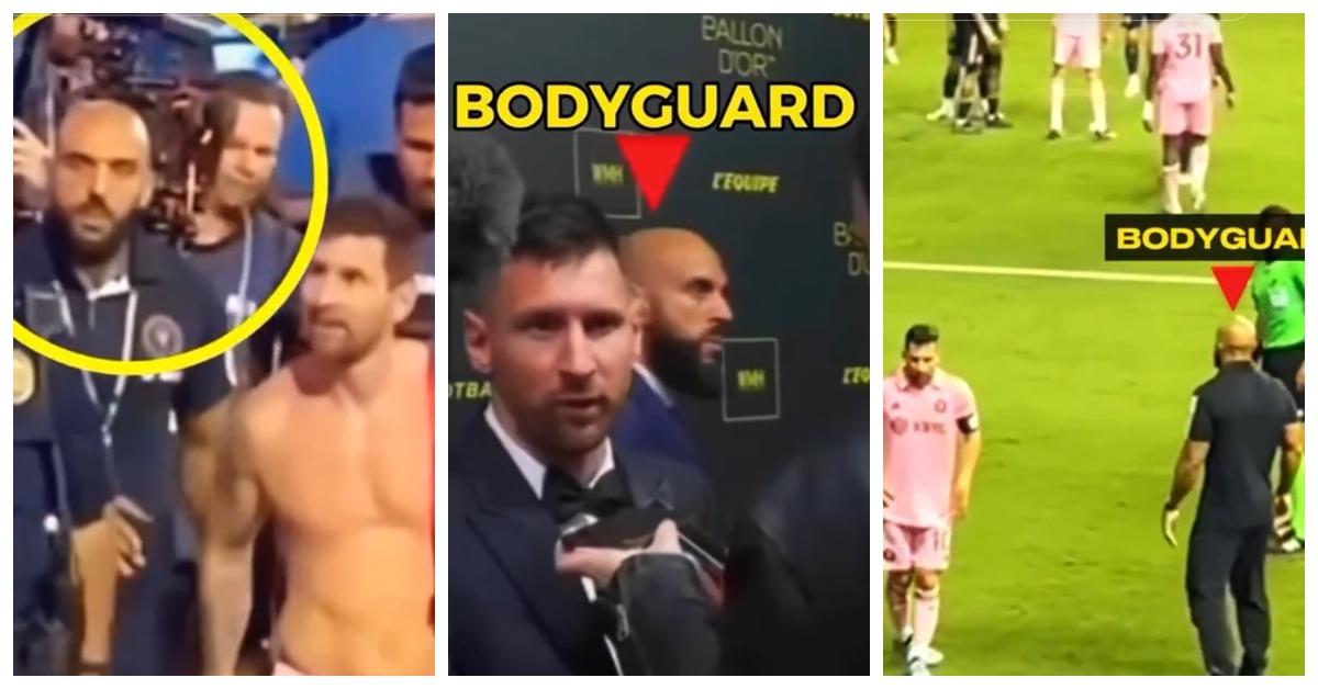 Lionel Messi's bodyguard