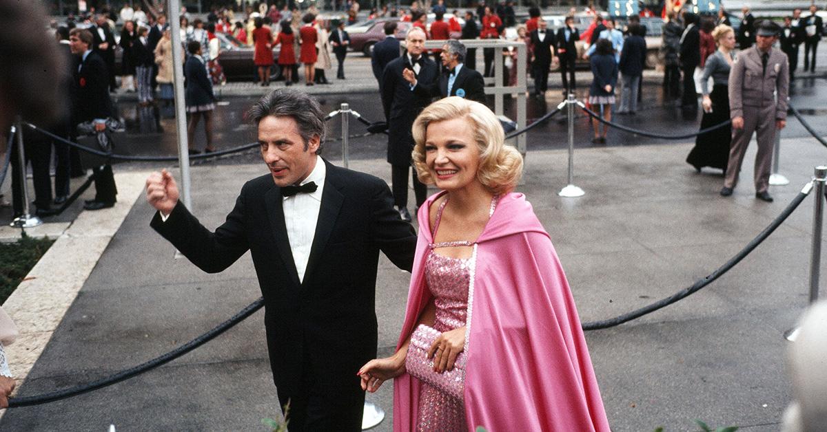 Gena Rowlands and John Cassavetes at the 47th Academy Awards. 