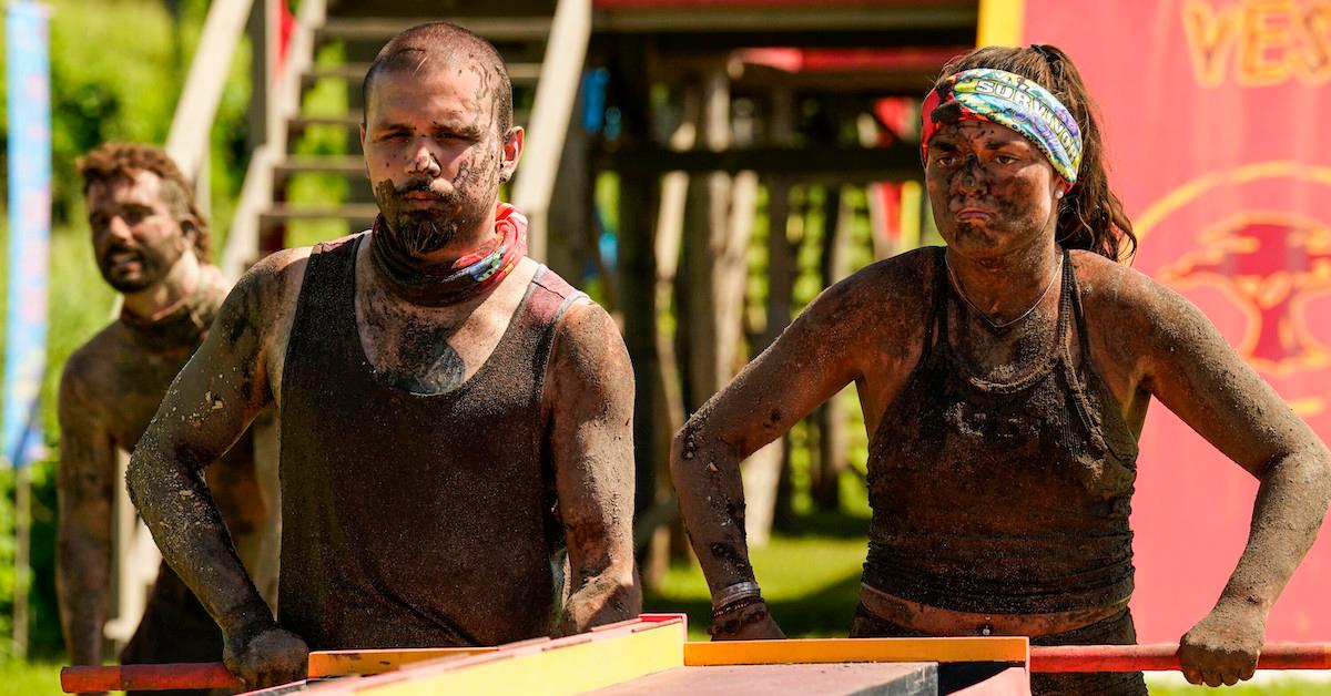 Jesse Lopez and Noelle Lambert in 'Survivor 43'