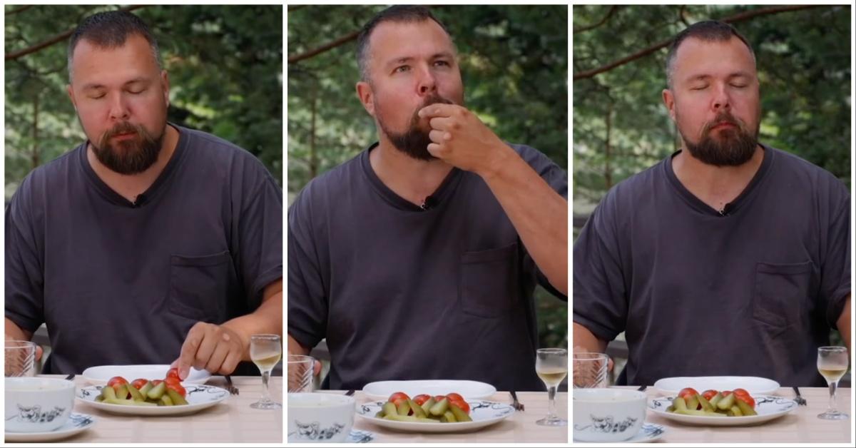 Tim Kirby savors Russian cuisine on Instagram. 