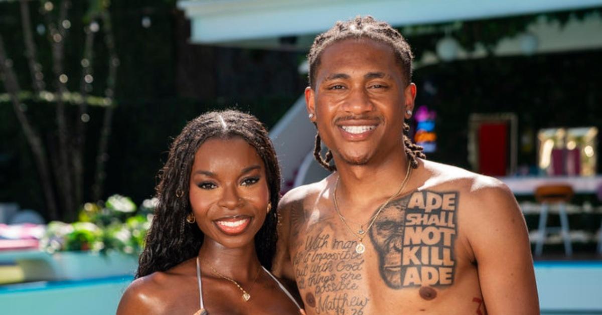 (l-r): Olandria Carthen and Taylor Williams on 'Love Island USA' Season 7