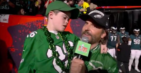 Bradley Cooper at the 2025 Super Bowl