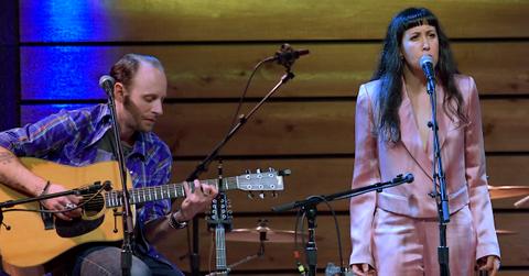 John McCauley and Vanessa Carlton perform during the All Hands On Deck! Tornado Relief Show at City Winery Nashville on March 10, 2020