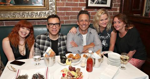Natasha Lyonne, Fred Armisen, Seth Meyers, Amy Poehler, and Rachel Dratch