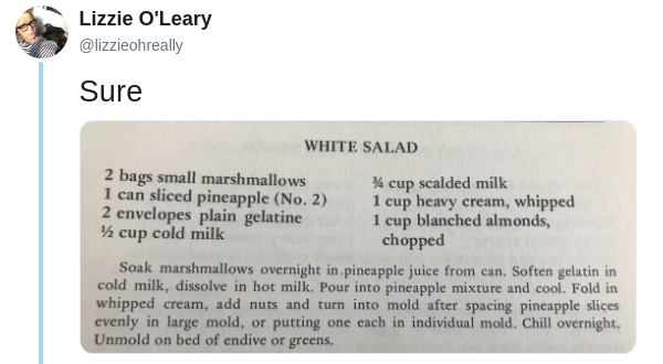 weird salads