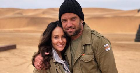 T.J. Lavin and his wife, Roxanne.