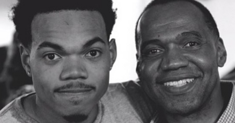 chance the rapper and father Ken Williams-Bennett