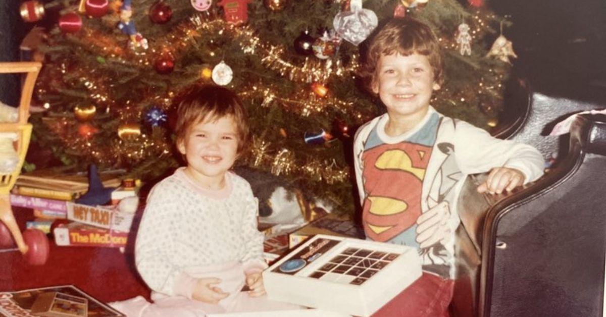 Two of Bernie Parent's Children, Kim and Bernie, in the 1970s