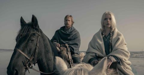 Alexander Skarsgård and Anya Taylor-Joy in 'The Northman.'