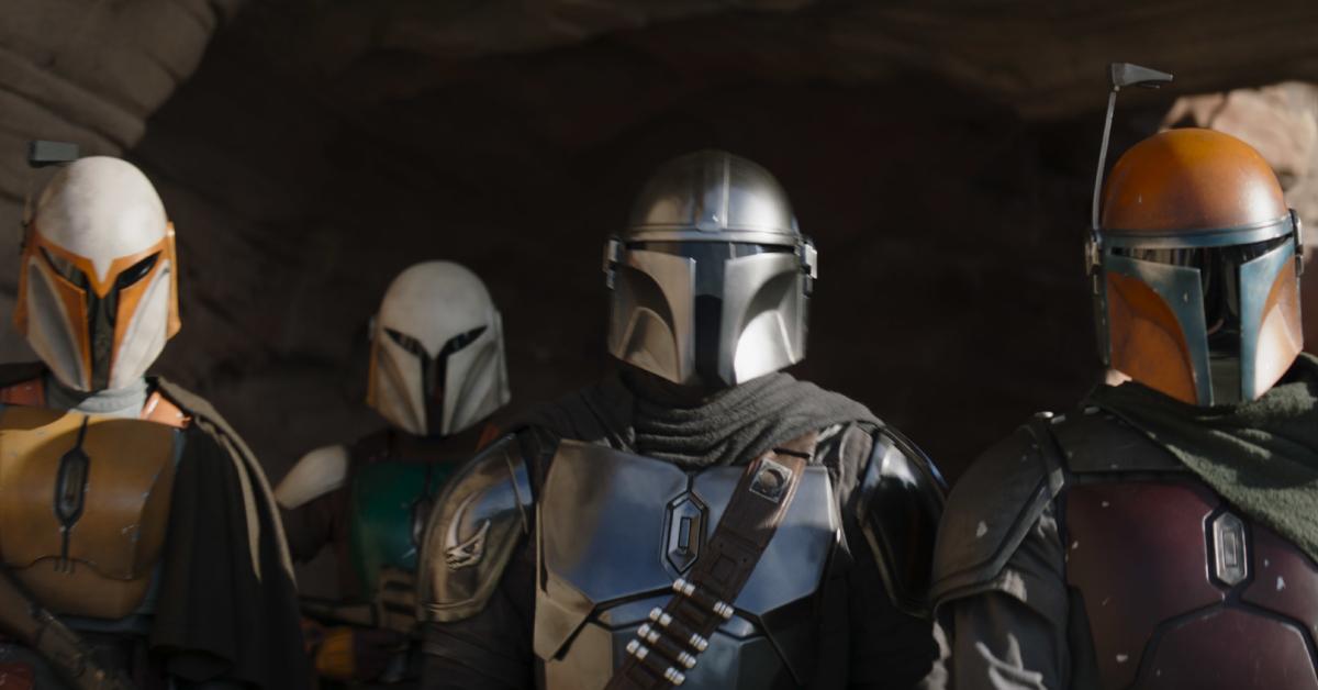 Din Djarin and his fellow Mandalorians in Season 3 of 'The Mandalorian'