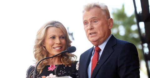 Pat Sajak and Vanna White