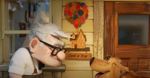 Carl and Dug Disney Up