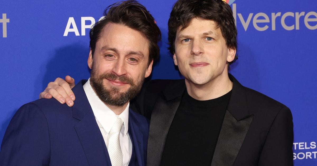 Kieran Culkin and Jesse Eisenberg at the 36th Annual Palm Springs International Film Festival Film Awards