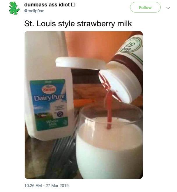 st louis style strawberry milk